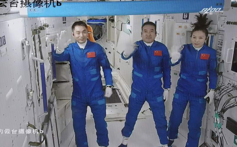 China's Shenzhou-13 spacecraft docks for 6-month mission
