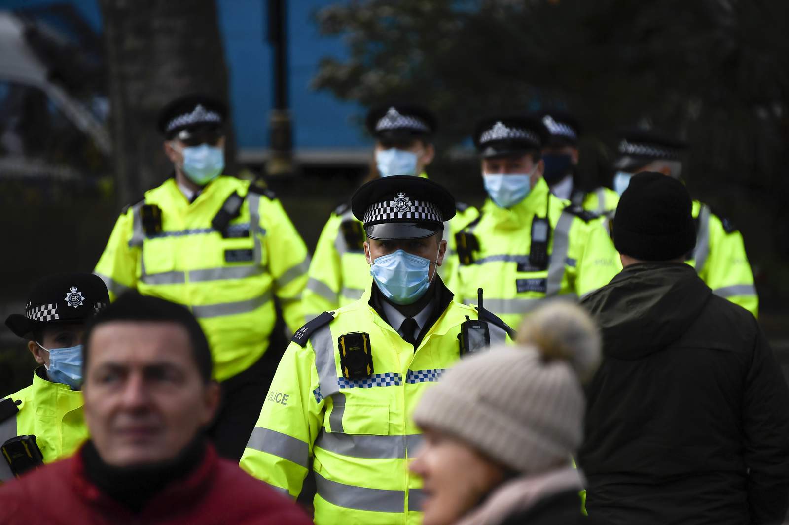 London faces tightest restrictions; sees new virus variant