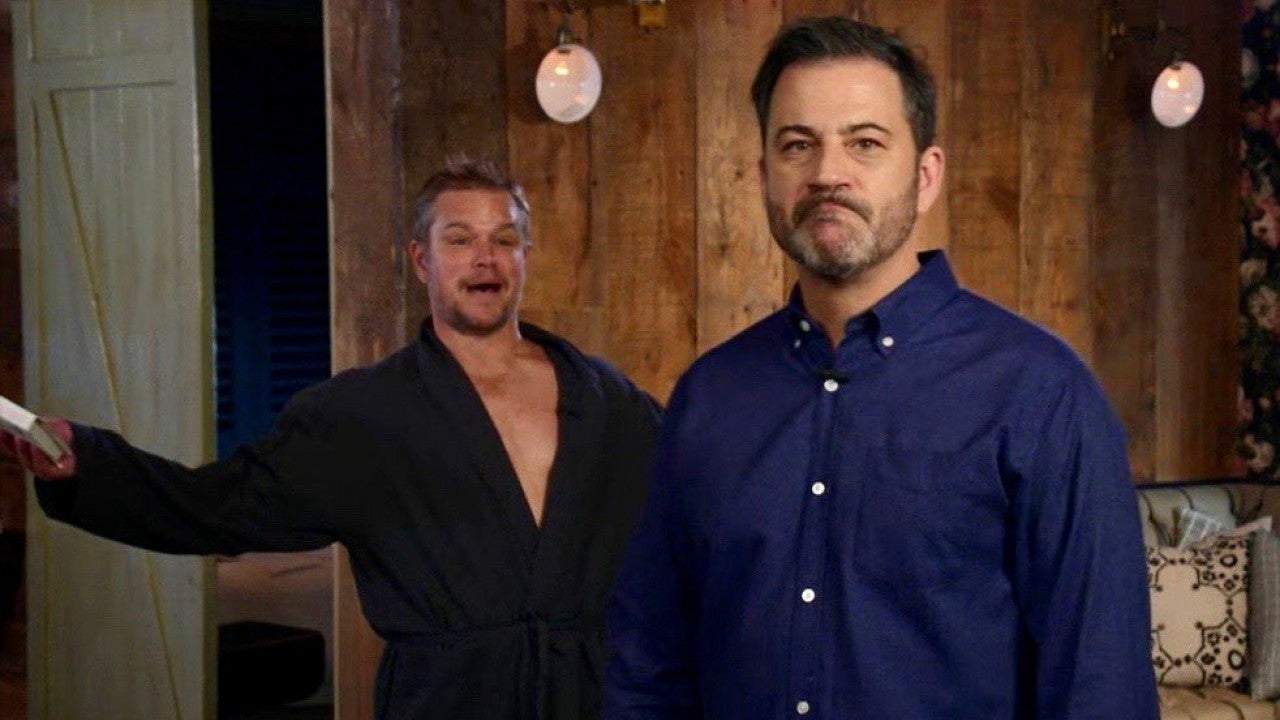 Matt Damon Hilariously Crashes Jimmy Kimmel's Summer Hiatus Announcement