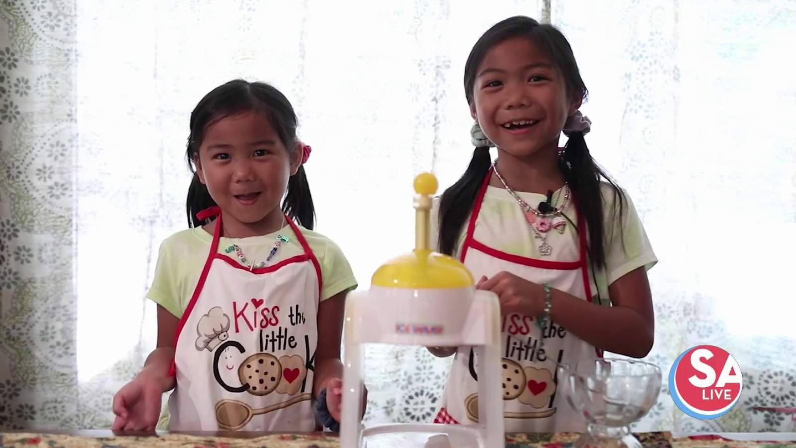 Cooking with Kids: Evie and Adrienne make Halo-halo