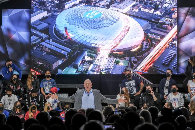 At long last, Ballmer, Clippers break ground on new home