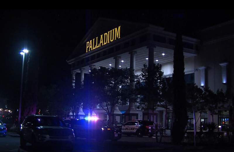 Woman stabbed multiple times inside the Palladium movie theater, police say