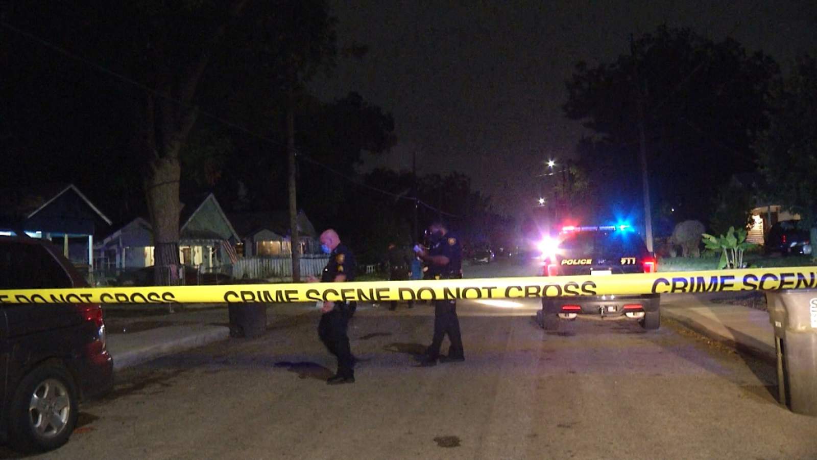Woman wounded in drive-by shooting outside East side home