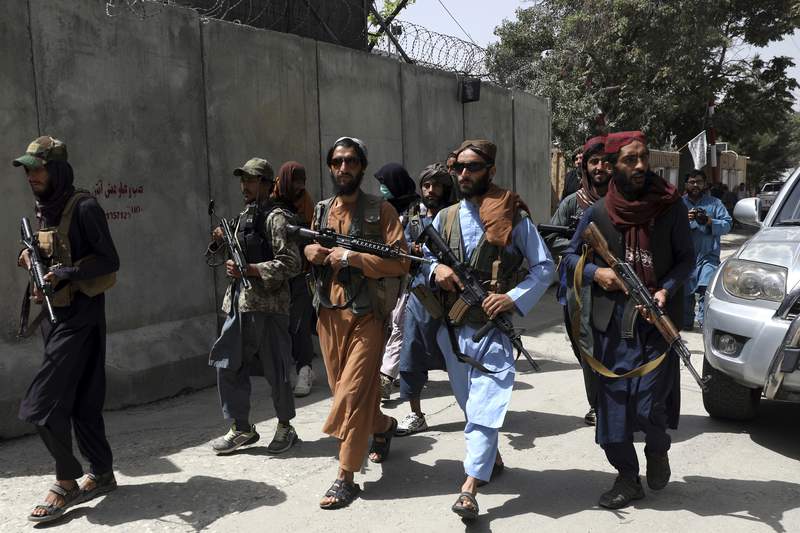 Taliban militants violently disperse rare Afghan protest