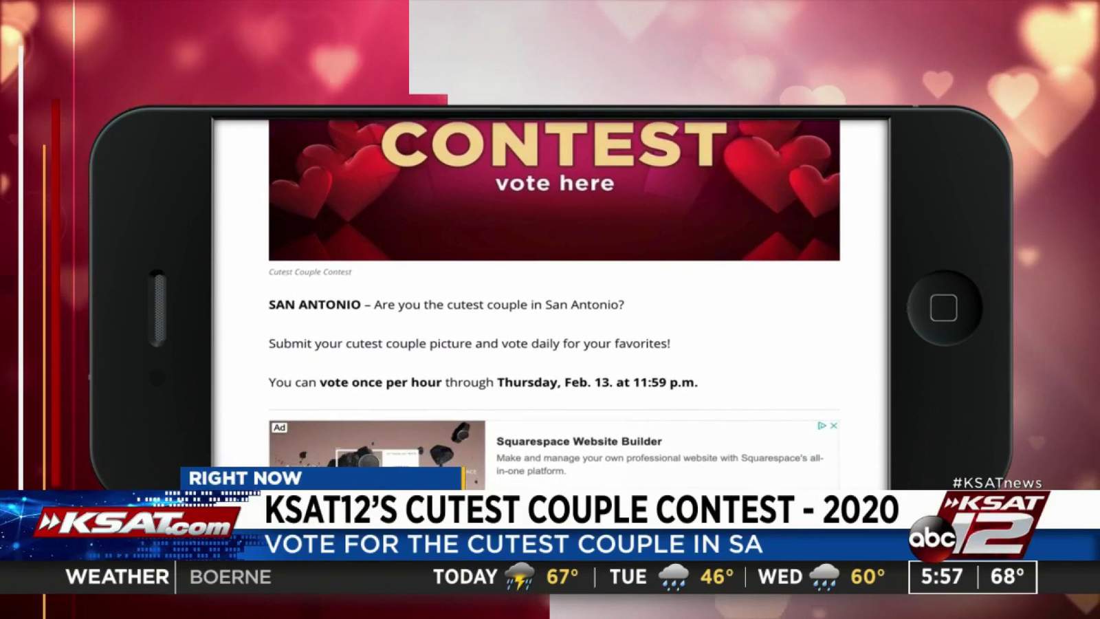 KSAT12's Cutest Couple Contest