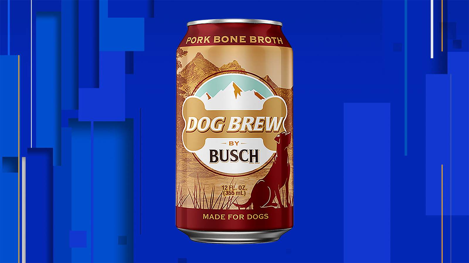 Sit, stay, crack open a cold one? Busch’s latest brew let’s dogs do just that