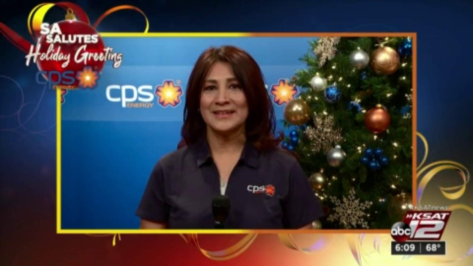 SA Salutes Holiday Greeting: Grace Robledo, CPS Energy