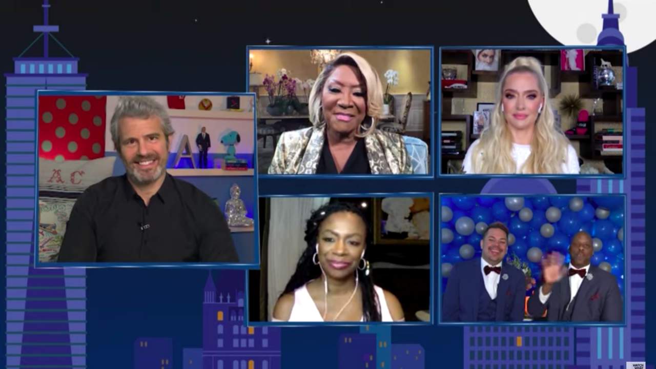 Andy Cohen Officiates a Virtual Gay Wedding and Patti LaBelle Performs: Watch