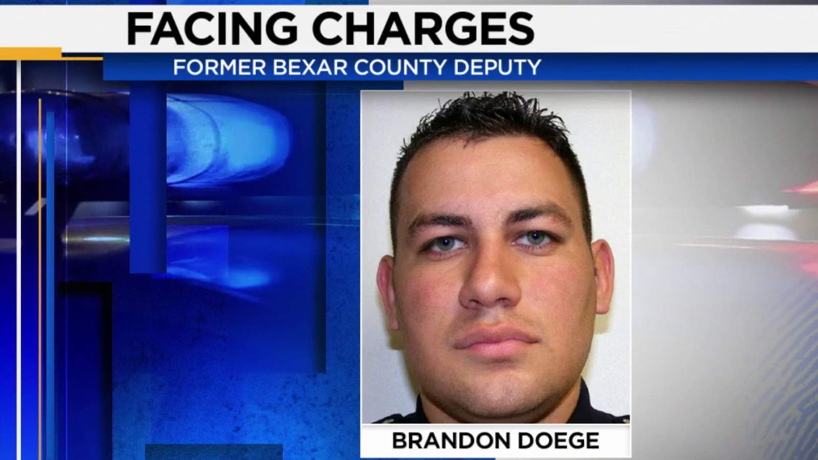 Former deputy faces three charges, Bexar County sheriff says