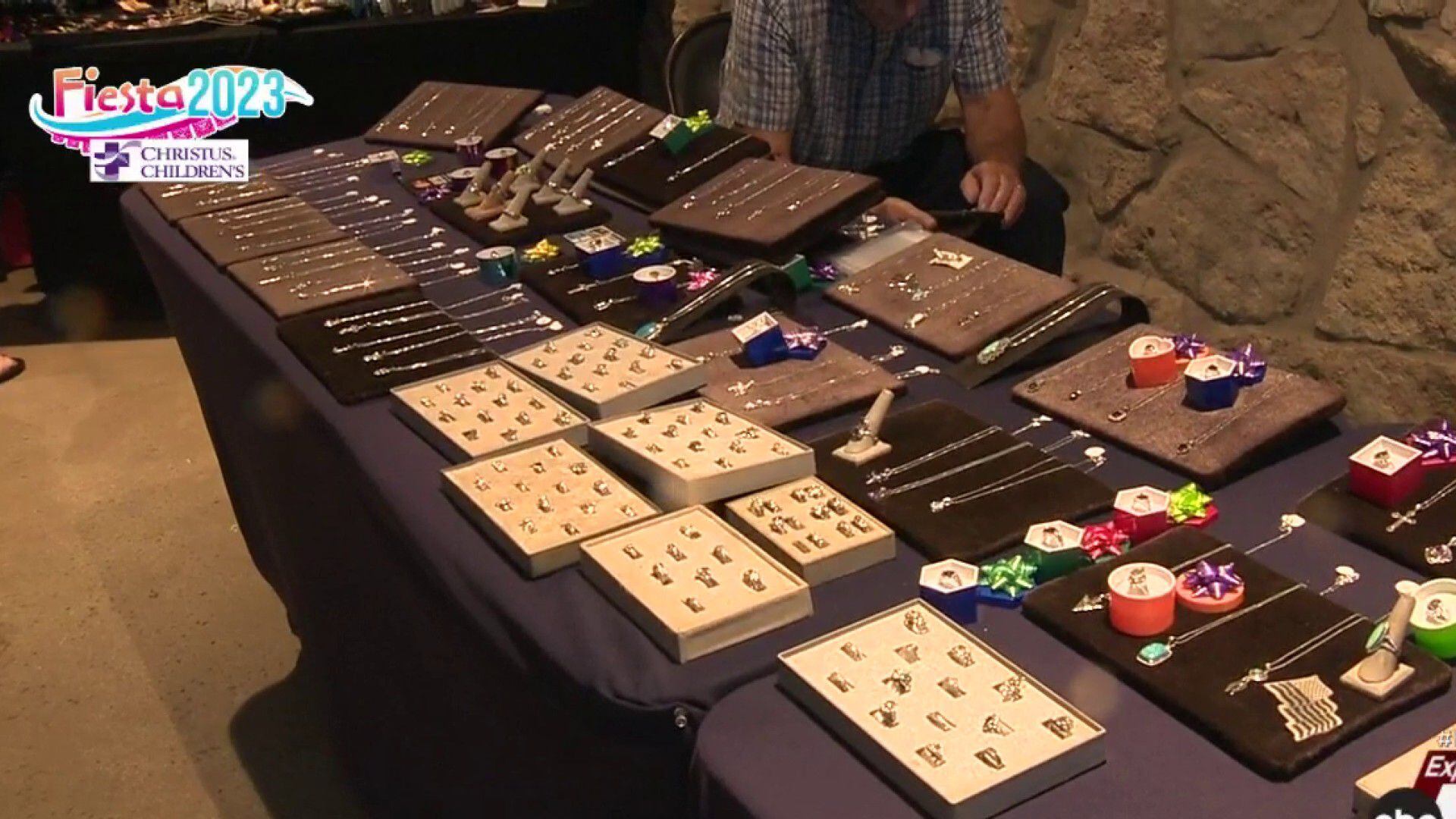 Fiesta Artisan Show at River Walk offering several handcrafted items  