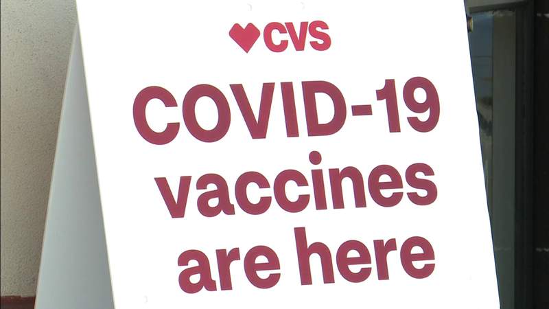 CVS Pharmacy now offering COVID-19 vaccine walk-in service