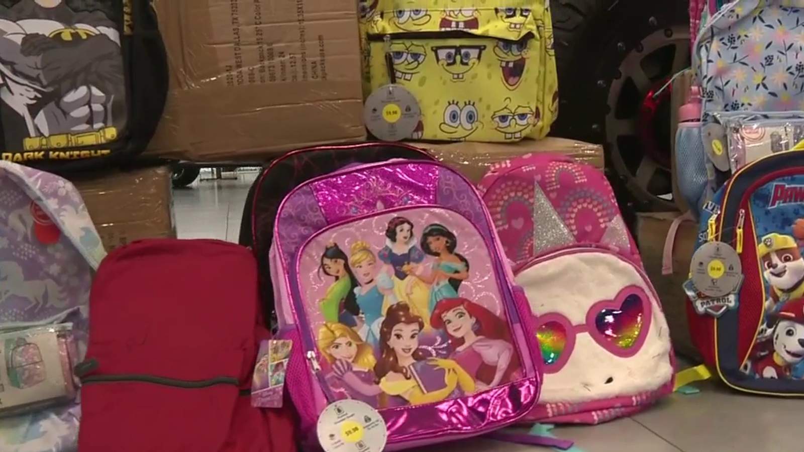 Thousands of backpacks to be donated to needy families for new school year
