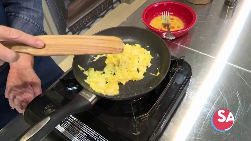 The ‘fluffiest’ scrambled eggs with this simple trick