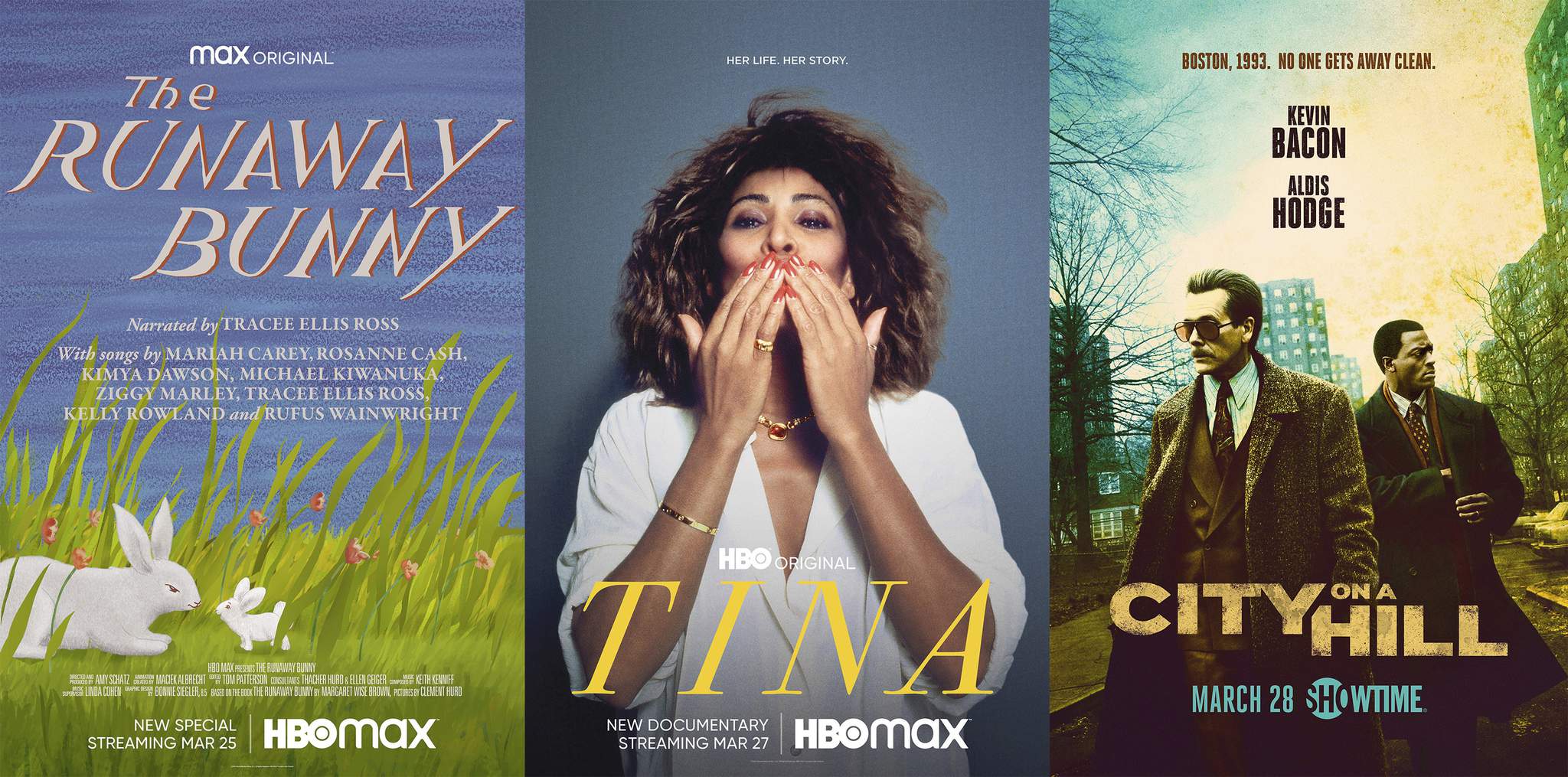 New this Week: 'Tina,' 'Runaway Bunny' & 'City on a Hill'