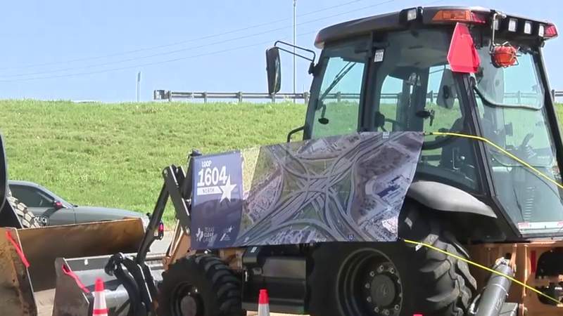 TxDOT breaks ground on Loop 1604 expansion project