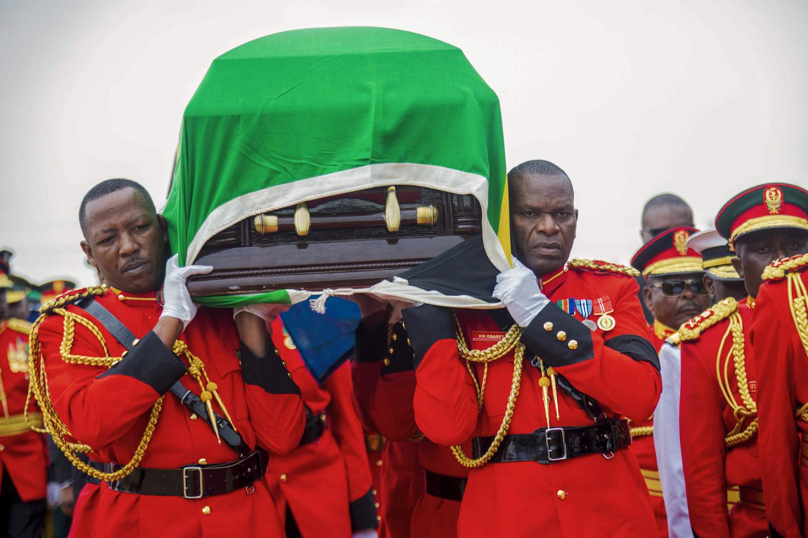 Tanzania gives hero's burial to president who denied virus