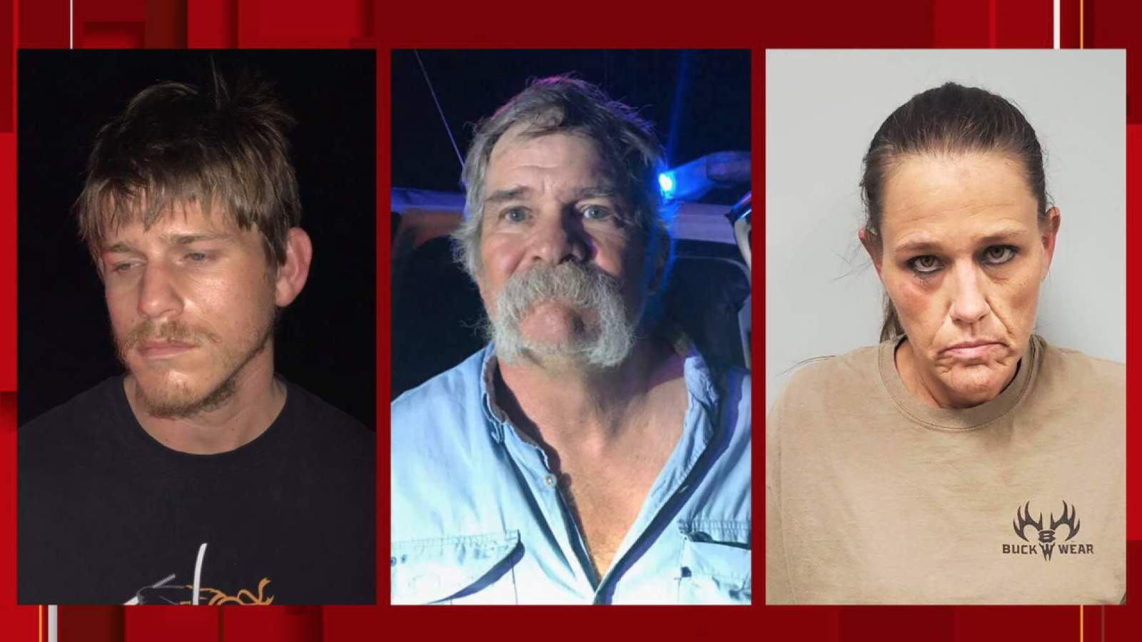BCSO: 3 accused in slaying of 24-year-old man arrested, found in Guadalupe County motel