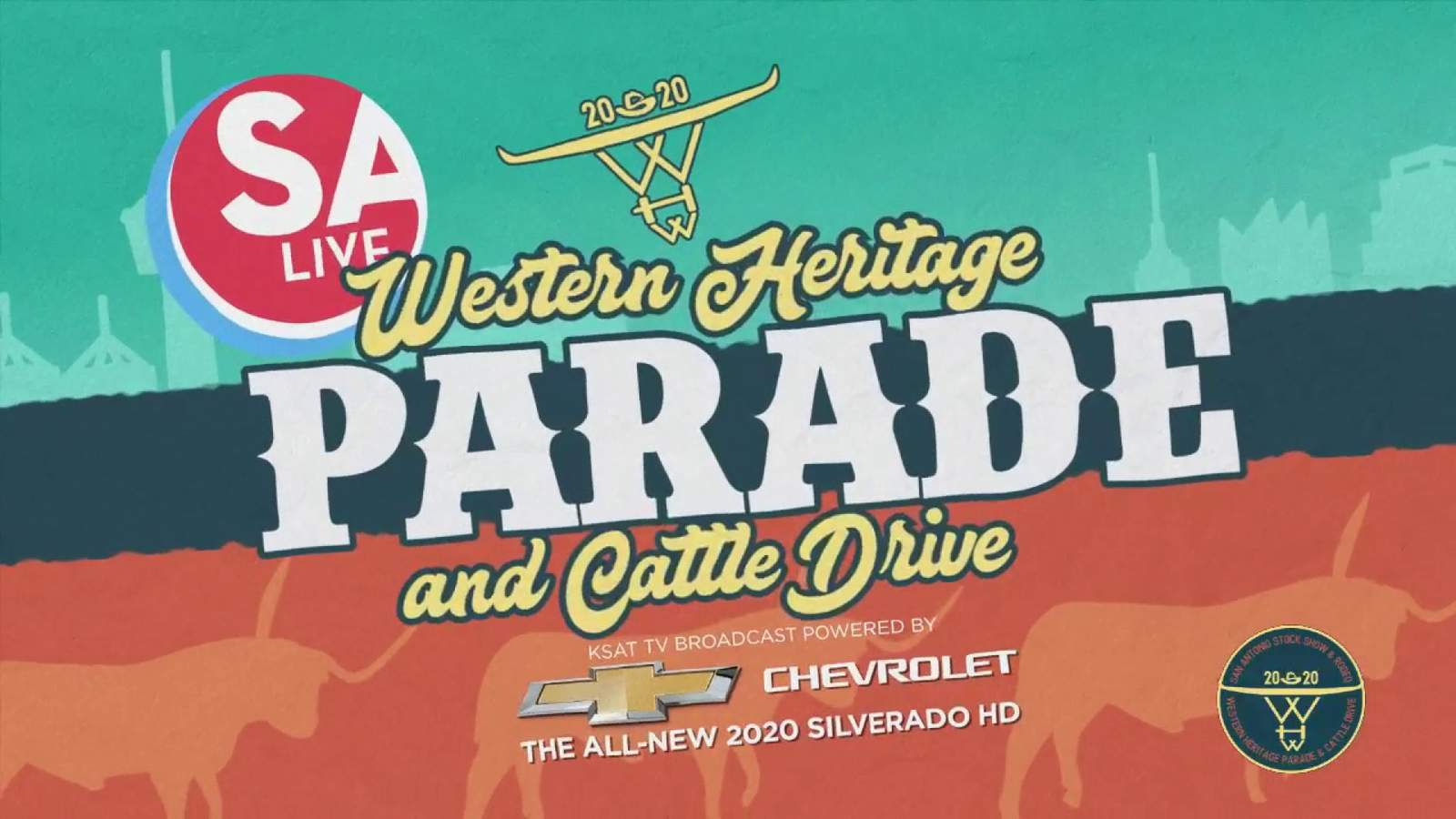 Watch the Western Heritage Parade and Cattle Drive, plus KSAT’s Ursula Pari livestreaming from horseback