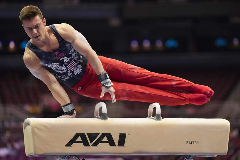 National champ Malone ahead at US Olympic gymnastic trials