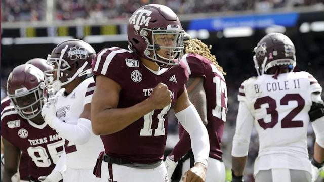 Mond back in 4th year as starter to lead No. 13 Texas A&M
