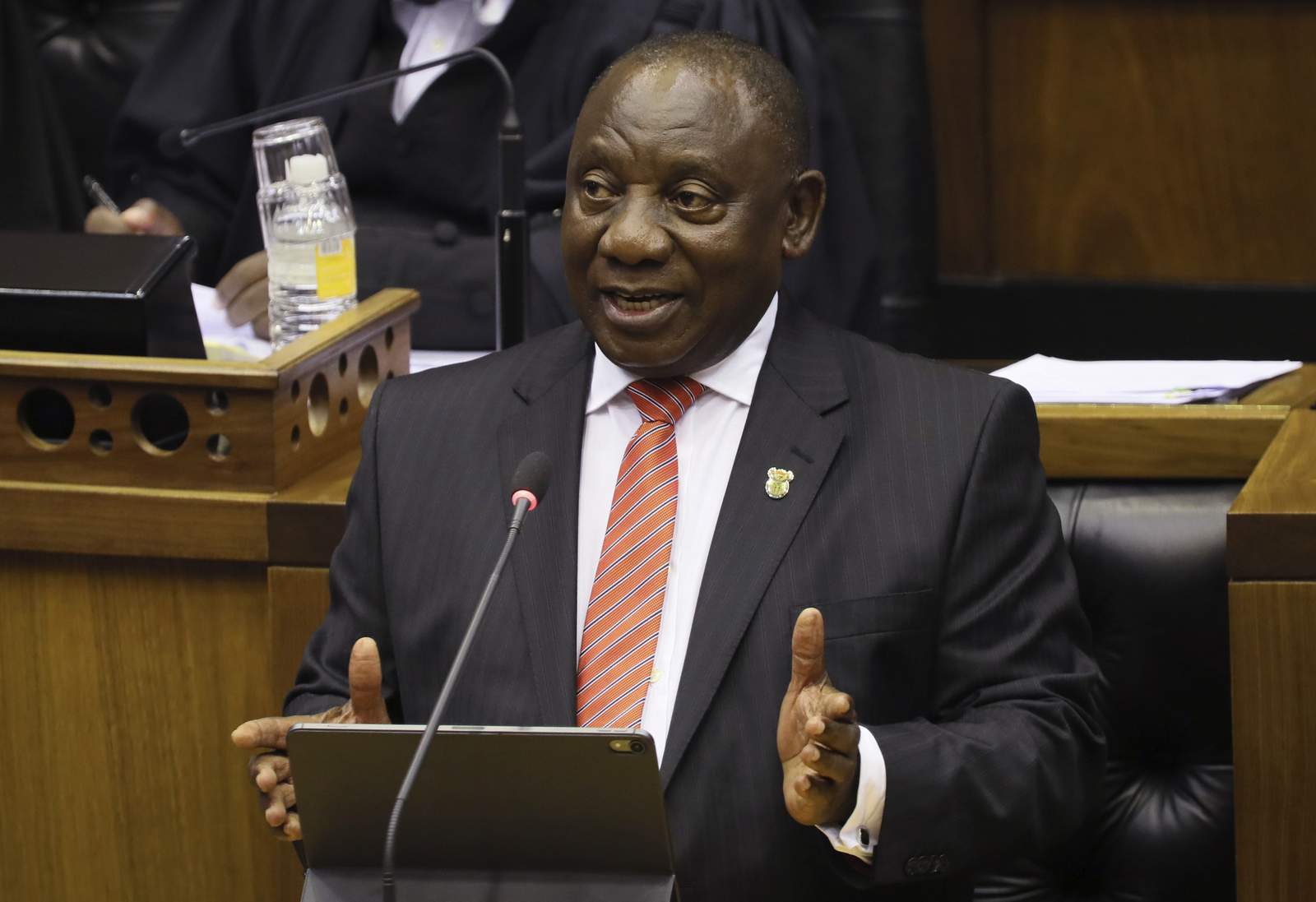 South African president grilled over COVID-19 graft scandals