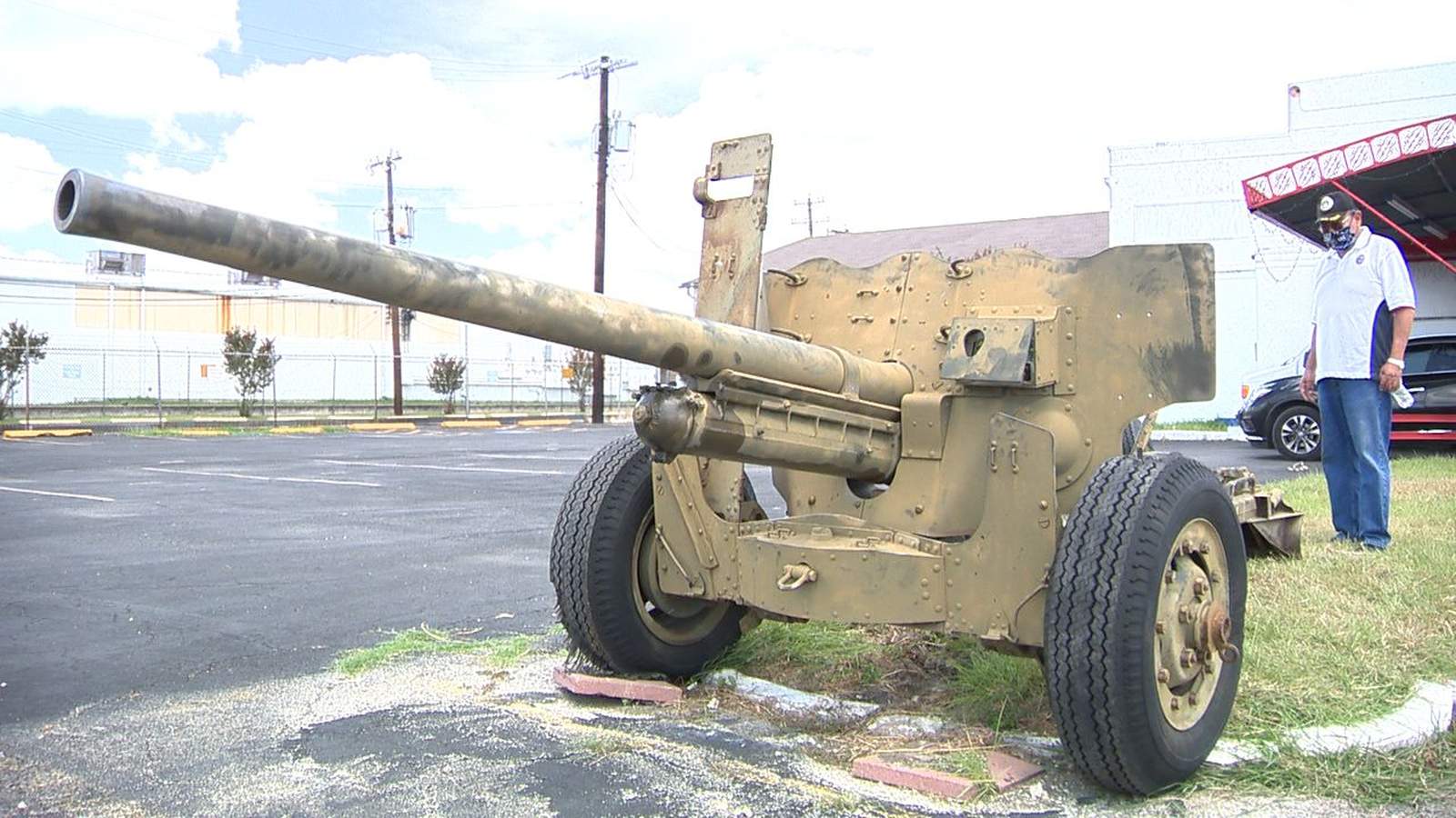 Stolen World War II-era cannon recovered in storage unit miles away in northeast San Antonio