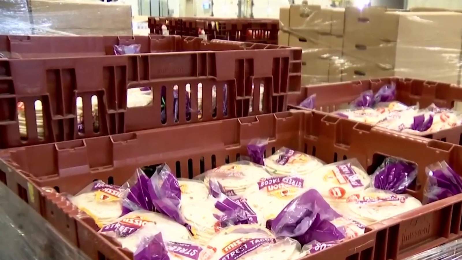 Mission Foods donates thousands of tortillas to San Antonio Food Bank