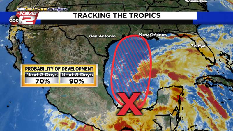 Watching the Gulf of Mexico: Tropical development possible this week