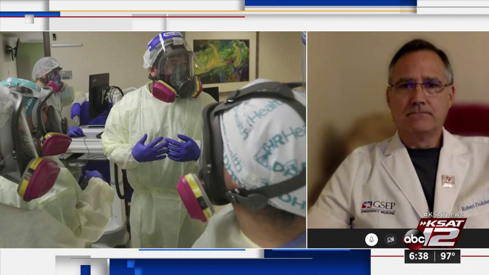 Encouraging decrease in COVID-19 hospitalizations, says San Antonio Emergency room doctor