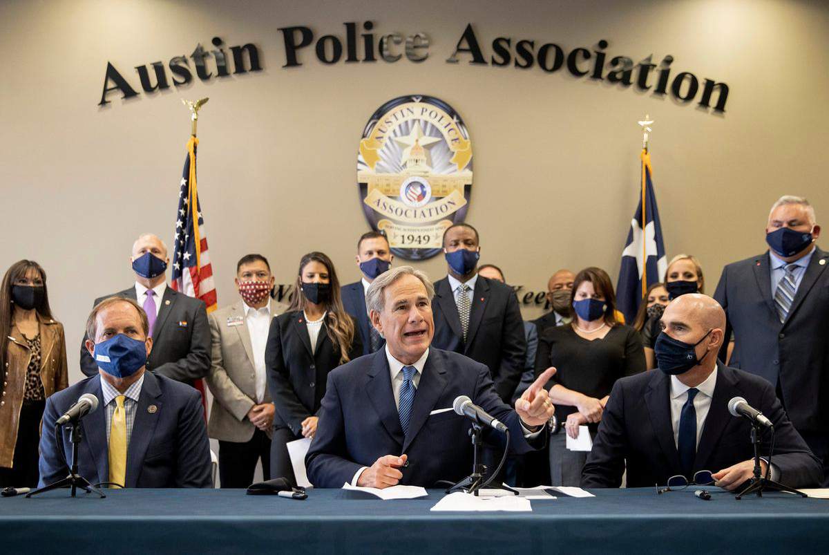 Analysis: How Gov. Greg Abbott's attack on "defunding the police" has divided Texas Democrats