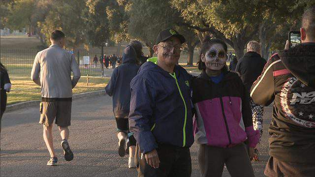 Mission Park Cemetery hosts 5K for Day of the Dead celebrations