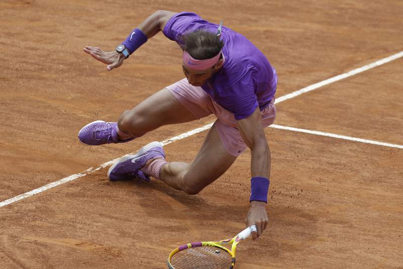 Nadal ends losing streak against Zverev with win in Rome