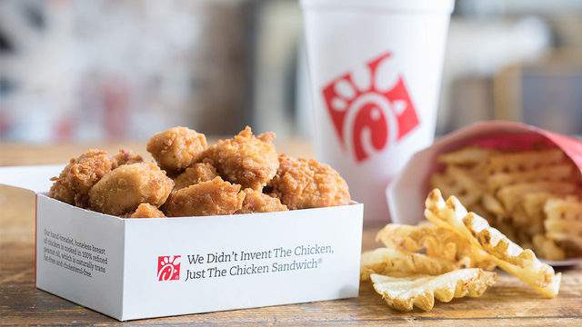 You can get free nuggets at Chick-fil-A this month
