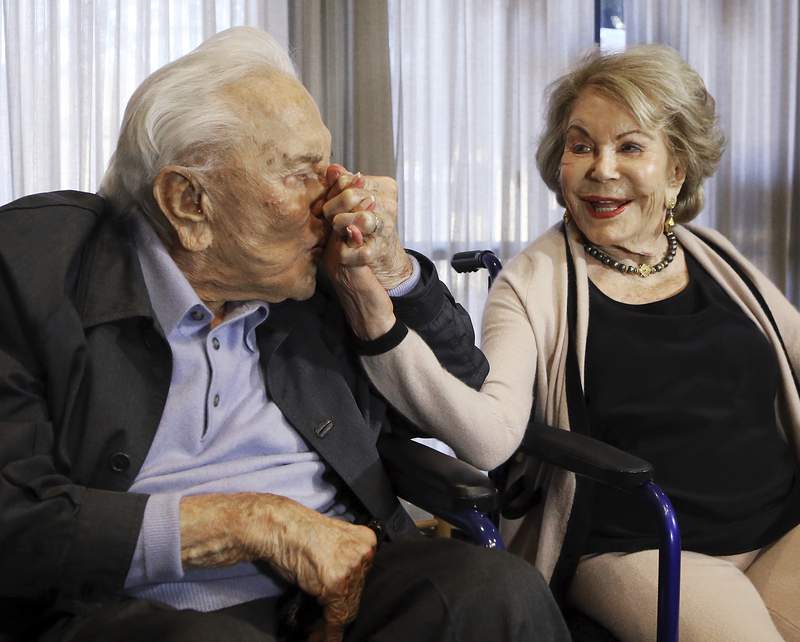 Anne Douglas, widow of late actor Kirk Douglas, dies at 102