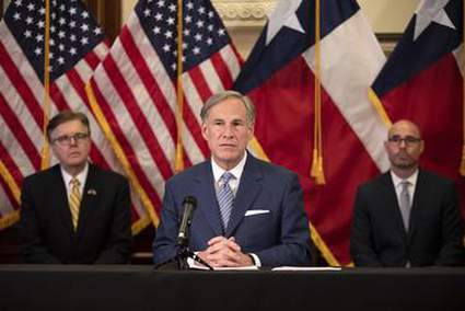 WATCH: Gov. Abbott, Lt. Gov. Patrick, Texas House Speaker Bonnen to announce police funding proposal