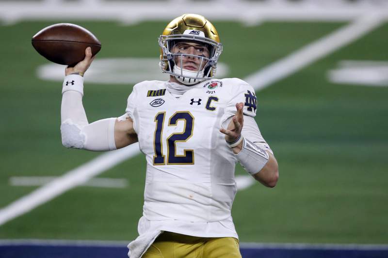 Notre Dame QB Book most notable 4th-round selection