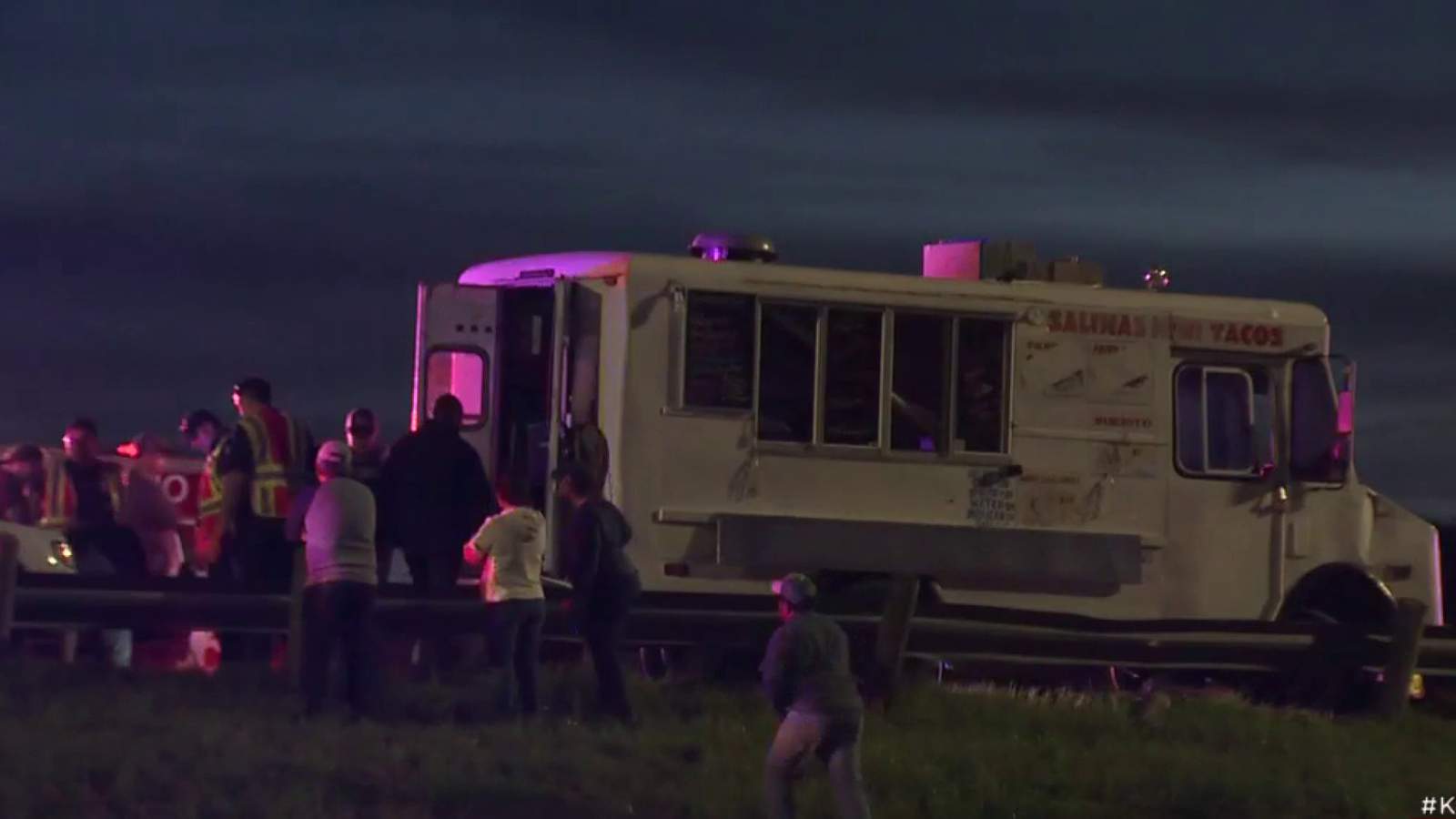 Police identify 7-year-old girl killed in crash involving taco truck on Highway 90