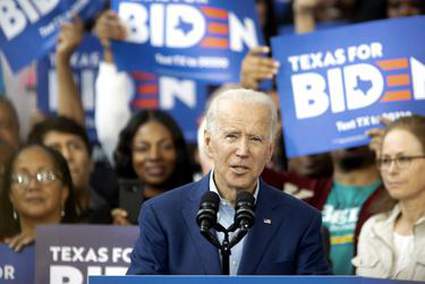 Joe Biden to air first general-election TV ads in Texas as polls show increasingly close race against President Donald Trump