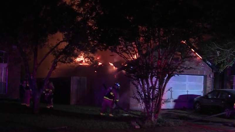 Woman killed, home destroyed in fire that may have been sparked by lightning