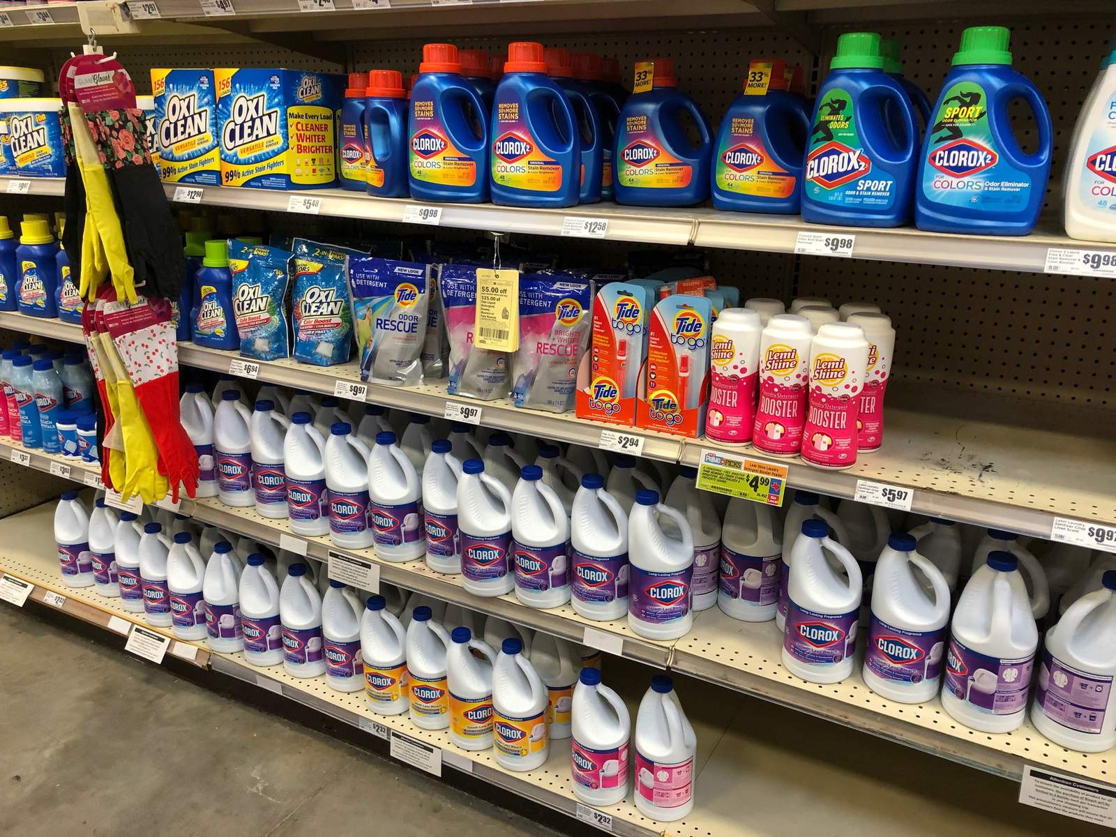 Did you know bleach expires and color-safe bleach doesnt disinfect?