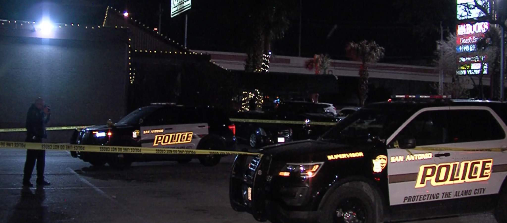 Man shot, injured outside gentleman’s club after trying to choke security guard, police say