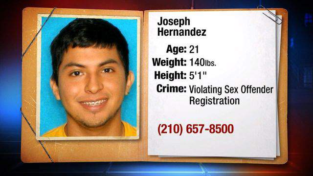 Sex offender from NE San Antonio missing