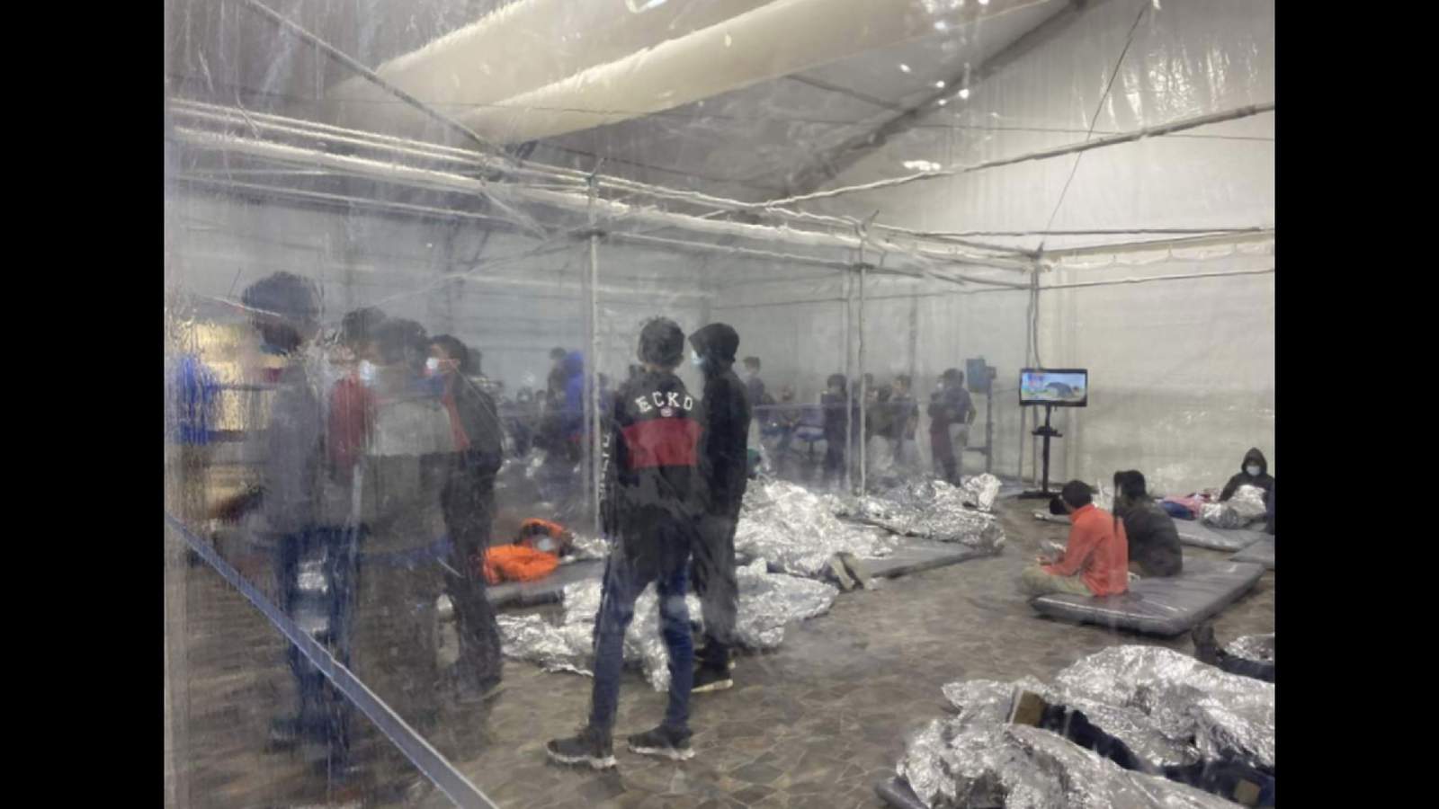 Unaccompanied migrant children arrive at second San Antonio emergency shelter at JBSA-Lackland