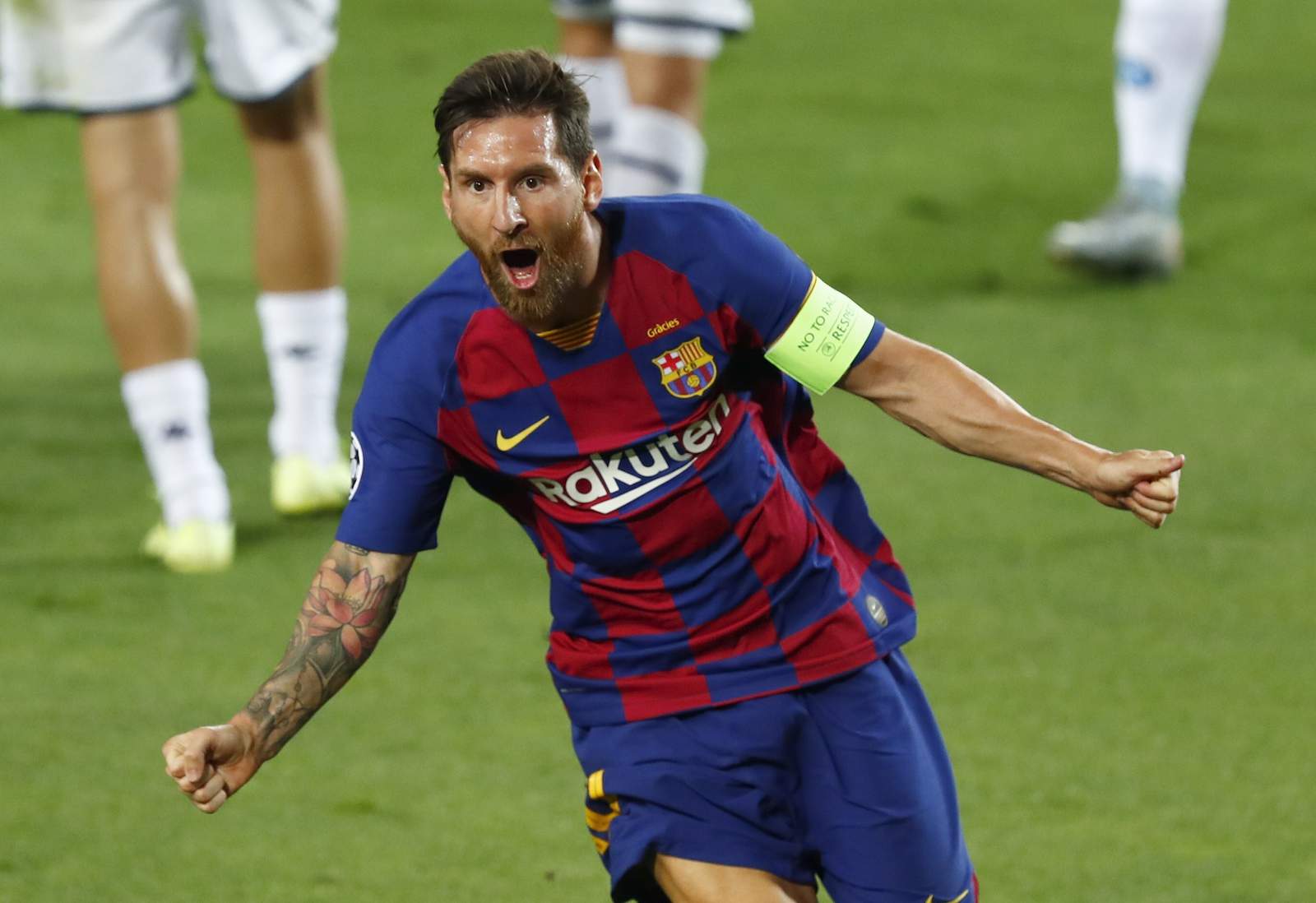 Messi unstoppable as Barca beats Napoli to reach CL last 8
