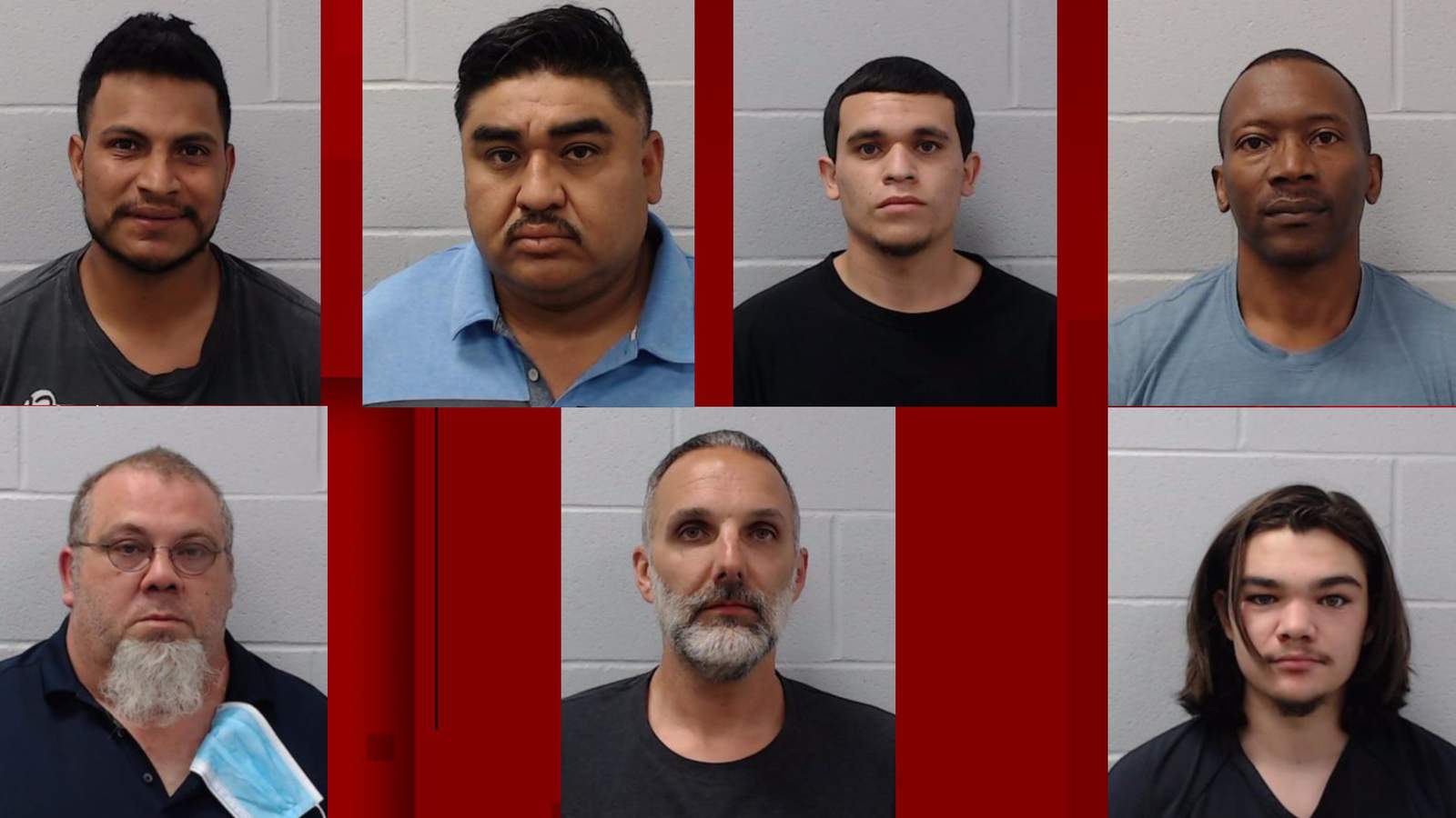 7 men arrested in prostitution sting operation in Hays County
