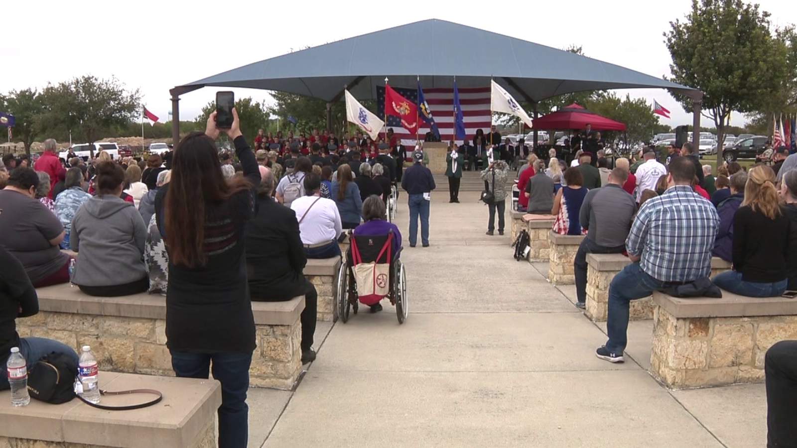 Veterans Day marked at Fort Sam Houston National Cemetery