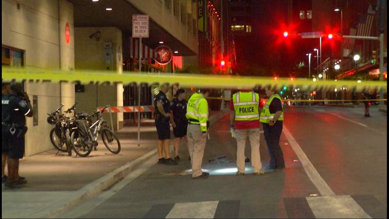 Man killed in hit-and-run crash downtown, SAPD says