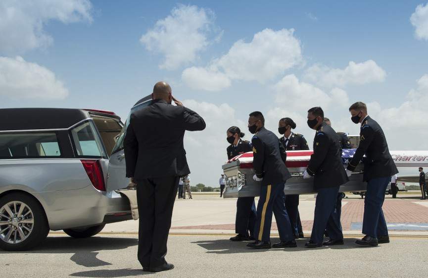 Fallen San Antonio soldier receives somber homecoming