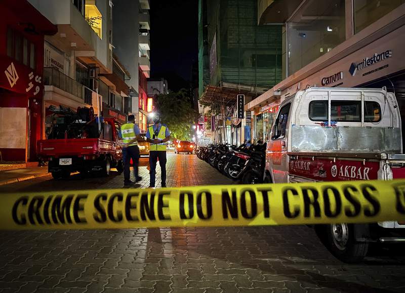 Maldives police say blast that hurt Nasheed act of terrorism