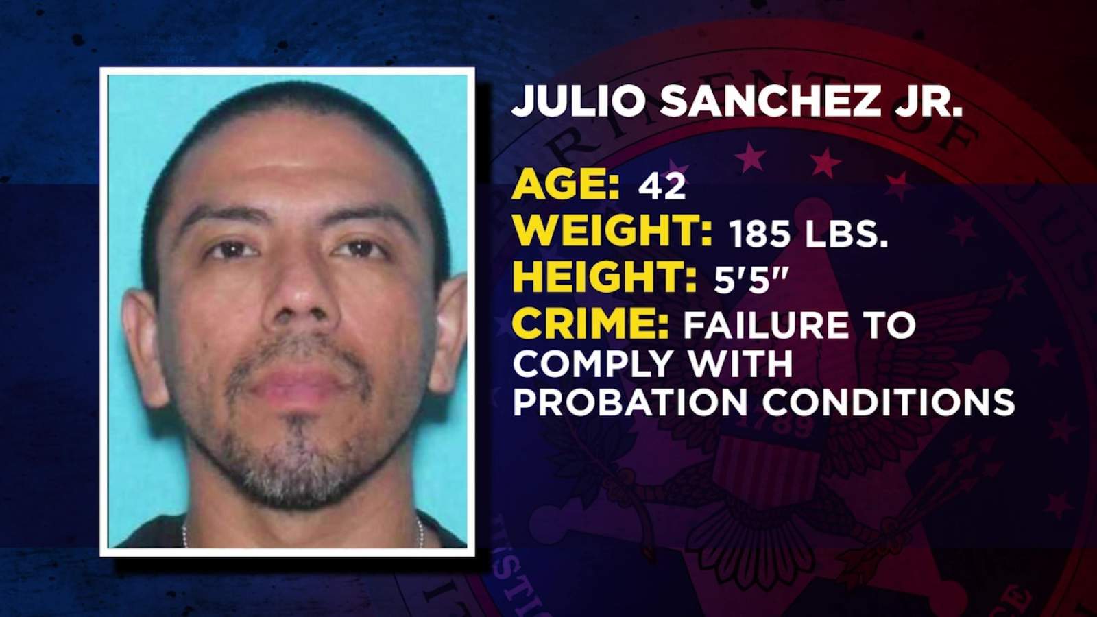 Fugitive sought by Lone Star Fugitive Task Force for failing to comply with probation conditions